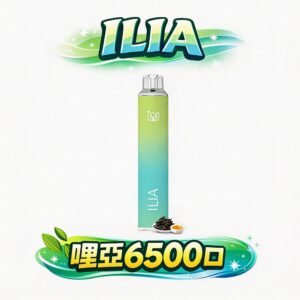 ILIA Bar4 哩亞四代 6500口拋棄式電子煙 10ml超大容量 輕巧時尚筆狀機身 台灣現貨