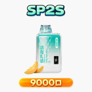 SP2S GEM 思博瑞9000口拋棄式電子煙 650mAh大電池 Mesh霧化芯煙霧細膩爆擊 3%尼古丁鹽爆擊過癮