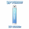 VP TURBO 抛棄式電子煙 6000 puffs 950mAh快充 10ml大煙油 RGB燈效 台灣現貨