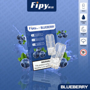 Alternative view of Fipy 果派 透明系列 一代主機完美通用煙彈 2.2ml 高續航容量 3% 擊喉感感順滑 頂級陶瓷芯技術 【多口味全台現貨・買3盒送主機】