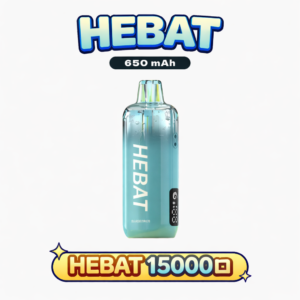 Hebat 喜貝 15000口拋棄式電子煙 大容量油倉不乾燒 650mAh 兩天不斷電 專為台灣玩家調製3%完美比例 澎湃濃郁霧化體 台灣現貨秒發