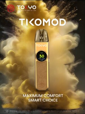 Alternative view of Tokyo 東京帝刻註油式主機 旗艦款1200mAh大容量智能主機 2.0ml進化防漏油倉 30W 輸出功率隨心操控 工藝級手感享受頂級層次感 台灣現貨