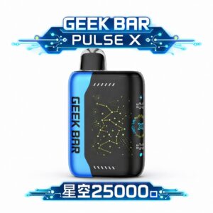 GEEK BAR 25000 星際霧化饗宴 18ml大容量解決焦慮 引領未來的3D全螢幕霧化主機 視覺與性能的巔峰 5%丁鹽展現不凡身份的機皇標竿 台灣現貨秒發